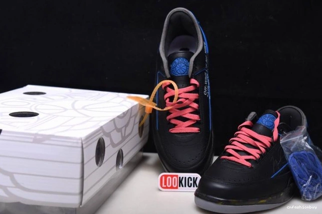 DJ4375-004 Black 2 Retro Jordan Blue SP Off-White Low 1113